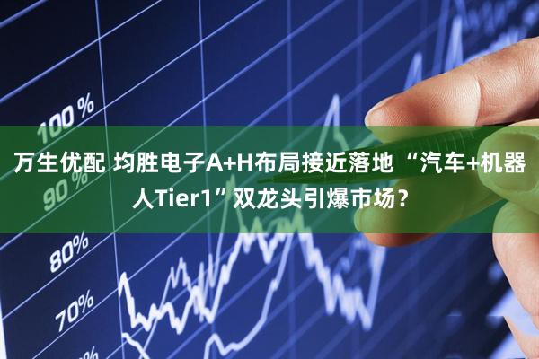 万生优配 均胜电子A+H布局接近落地 “汽车+机器人Tier1”双龙头引爆市场？