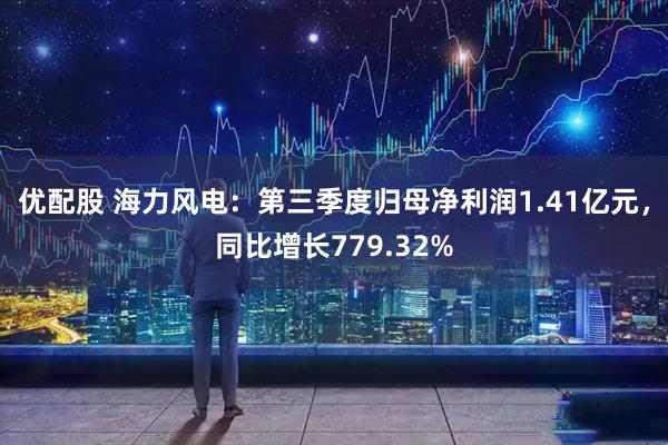 优配股 海力风电：第三季度归母净利润1.41亿元，同比增长779.32%